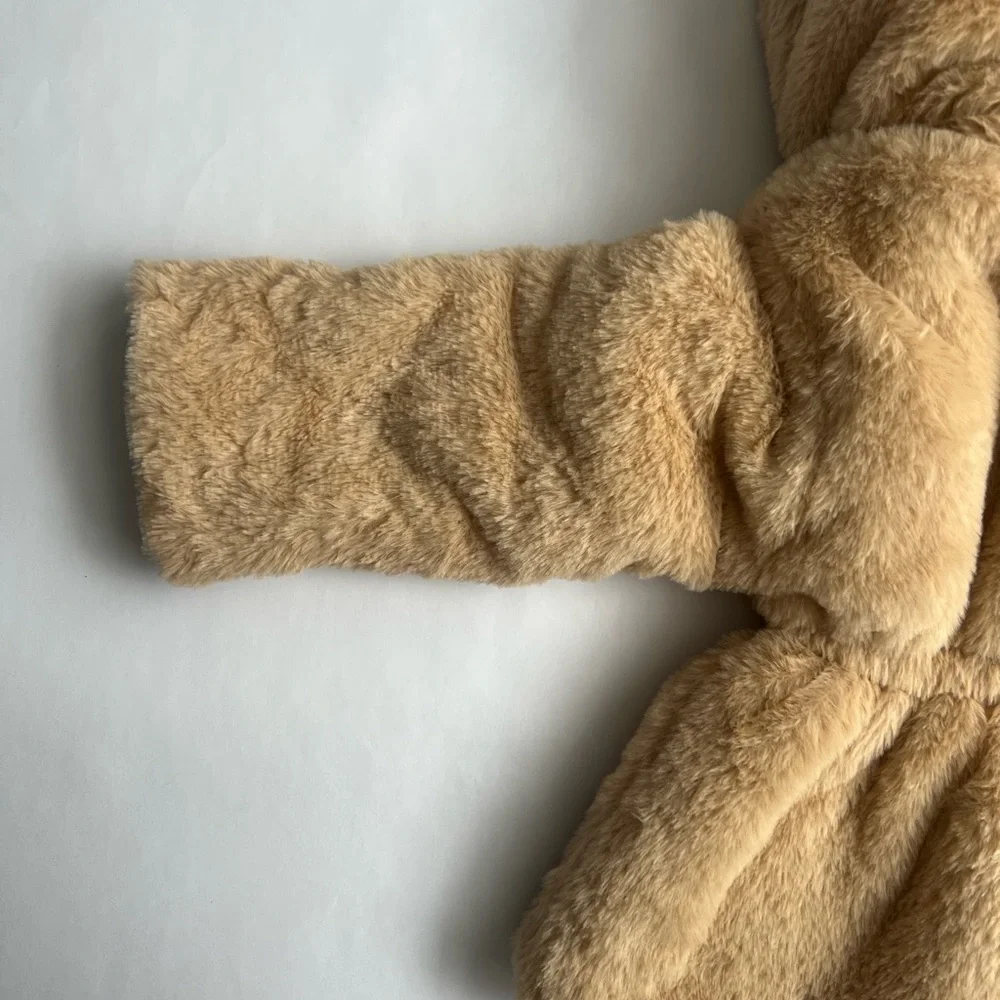 Teddy Bear Winter Coat Size 100 (SHEIN 3T)